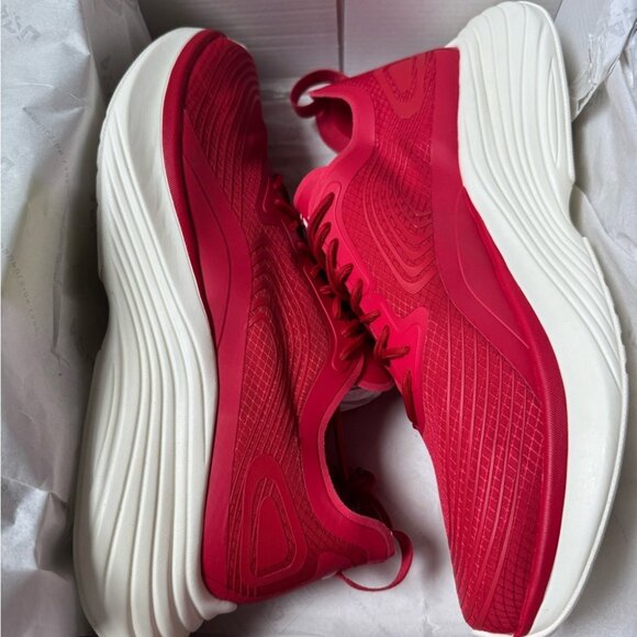 NWB Bestselling APL Streamline Red Running Shoes w 10.5 M 9 $350 Cloudnova Youth for Youth | Red | On United States main image 4